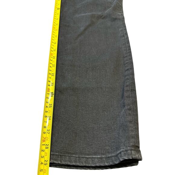 NWT Free People We The Free Evie Mid Rise Slim Straight Jeans Black Size 32 - Picture 8 of 8